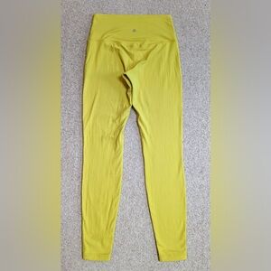 lululemon Sunshine Yellow Align 25” Leggings size 8